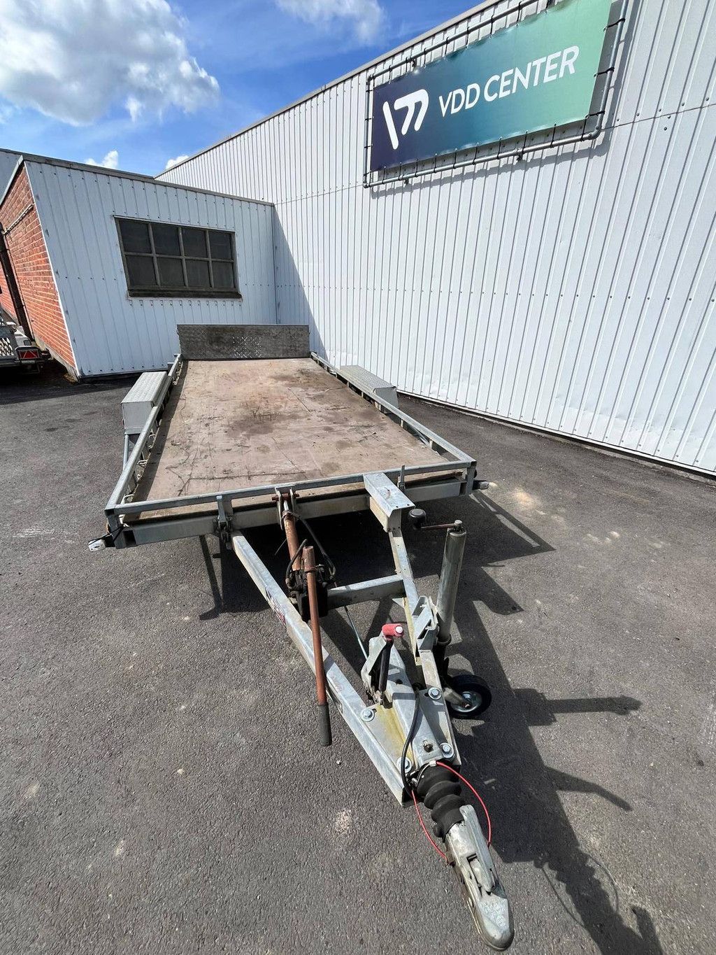 Transporter Trailer RW Tilting 2000kg 4.5x1.90m 2001