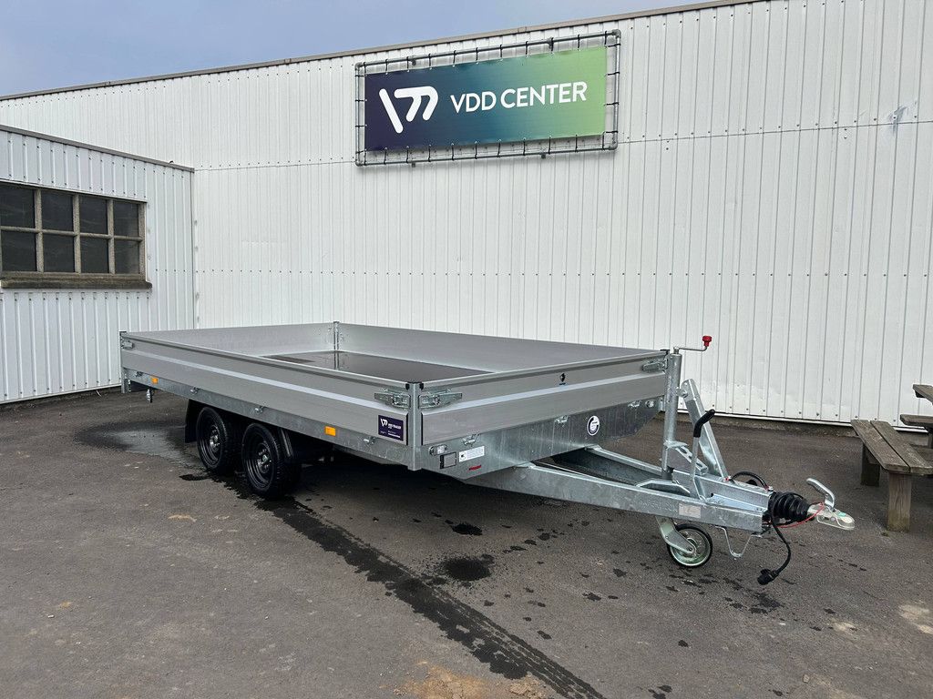 Plateau Aanhangwagen Hapert Azure H-2 3500kg 4.05x2.20m Nieuw