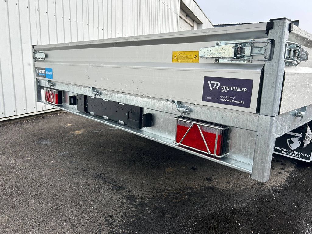 Plateau Aanhangwagen Hapert Azure H-2 3500kg 4.05x2.20m Nieuw