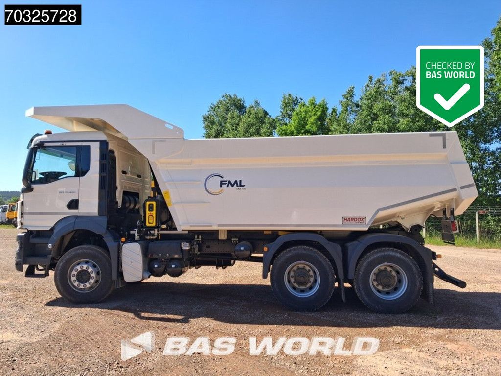 MAN TGS TGS 33.400 6x4 Hardox Mining tipper Canopy Steel suspension big-axle Manual EURO 2