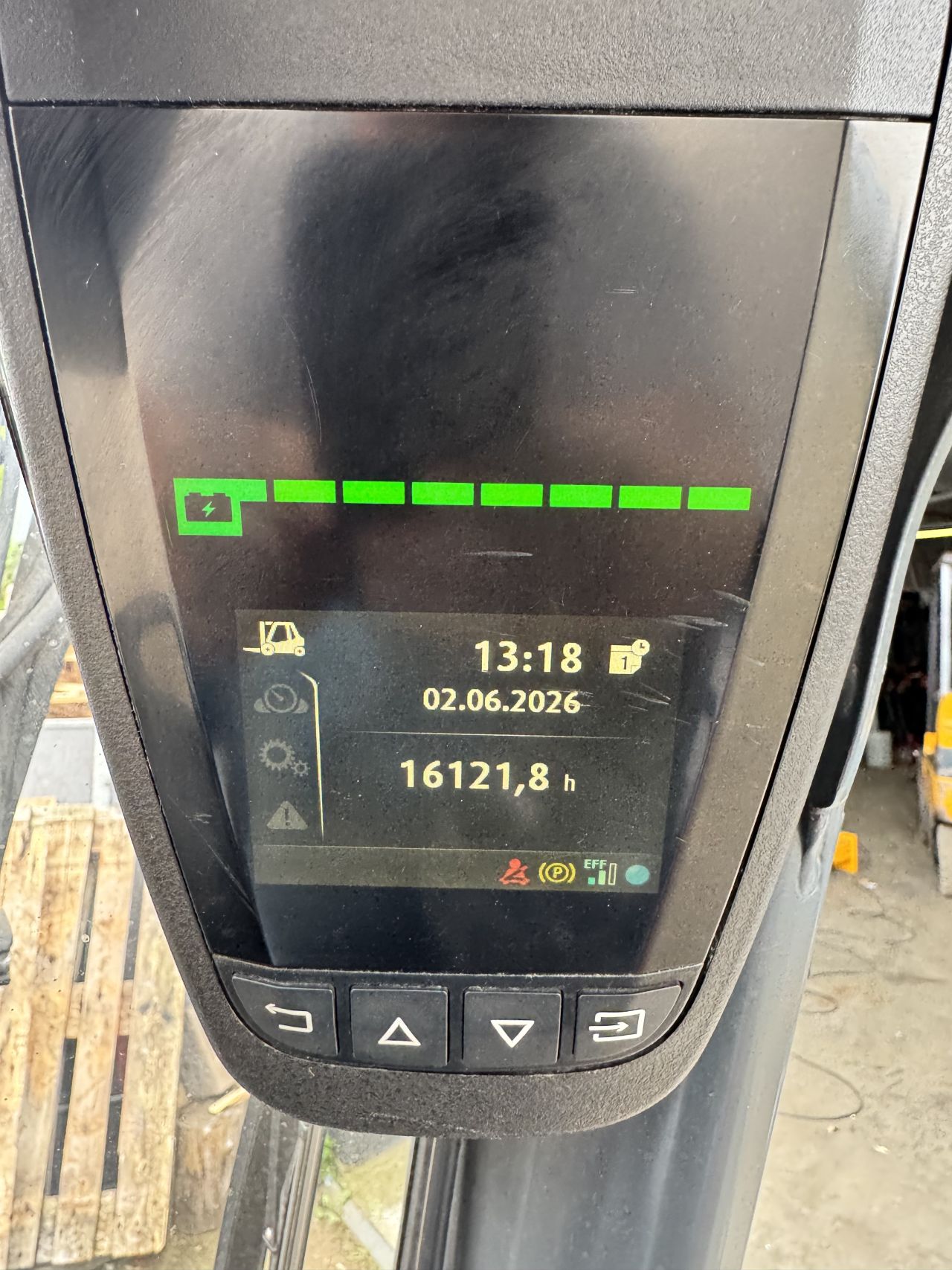 Linde E18 L-02 (2020) vorkenversteller freelift