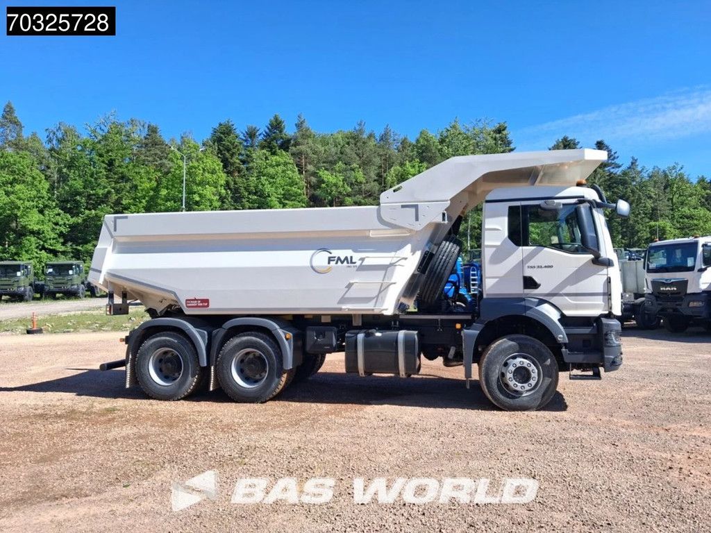 MAN TGS TGS 33.400 6x4 Hardox Mining tipper Canopy Steel suspension big-axle Manual EURO 2
