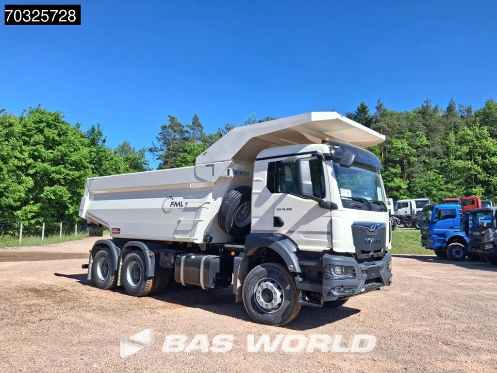 MAN TGS TGS 33.400 6x4 Hardox Mining tipper Canopy Steel suspension big-axle Manual EURO 2
