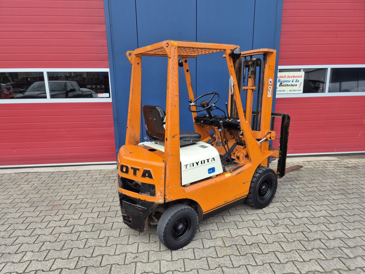 TOYOTA FG10 COMPACTE BENZINE HEFTRUCK 1000KG