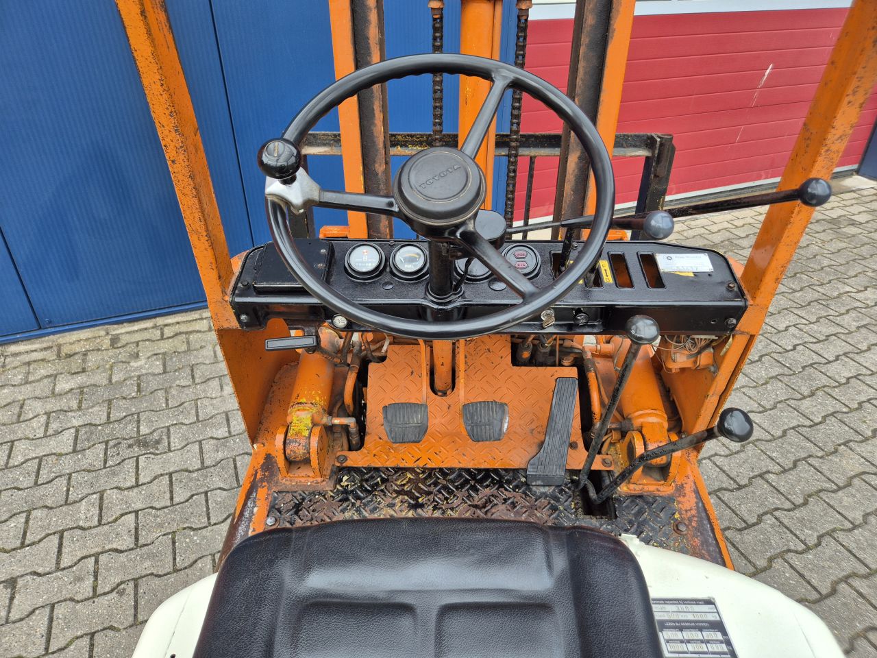 TOYOTA FG10 COMPACTE BENZINE HEFTRUCK 1000KG