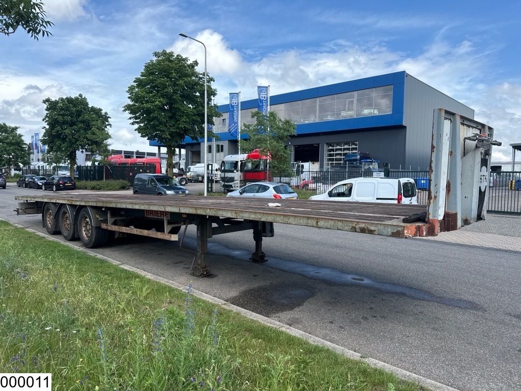 Robuste open laadbak Disc brakes, Lift axle