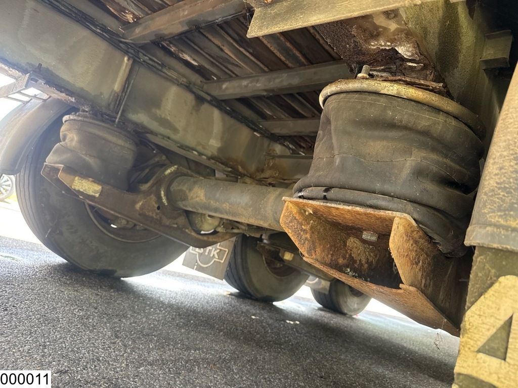 Robuste open laadbak Disc brakes, Lift axle