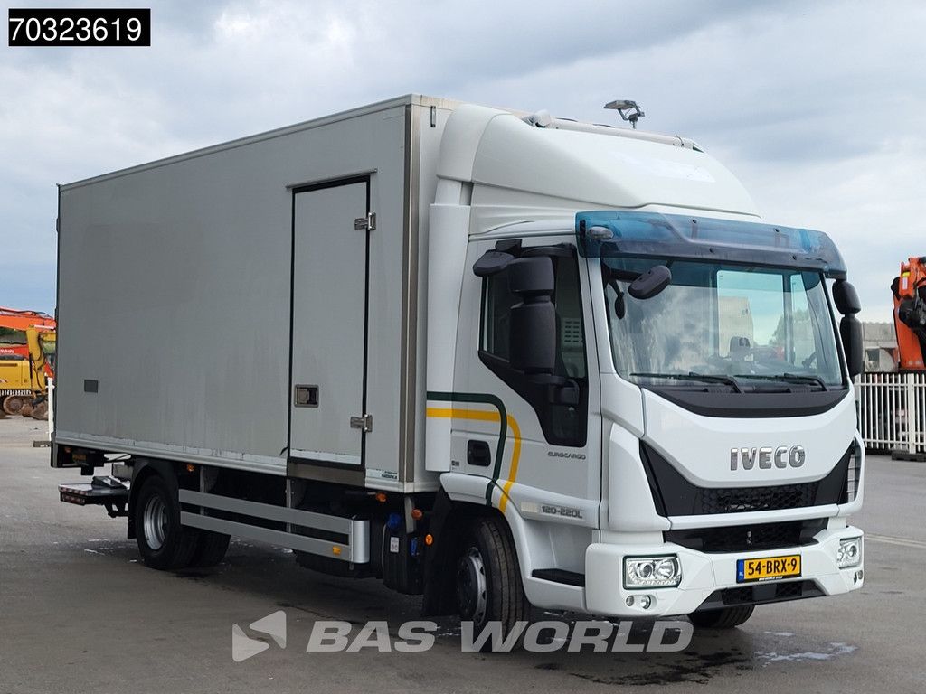Iveco Eurocargo 120LE220 4X2 12tonner Konvekta cooler 1000kg Ladebordwand Automatic ACC Euro 6