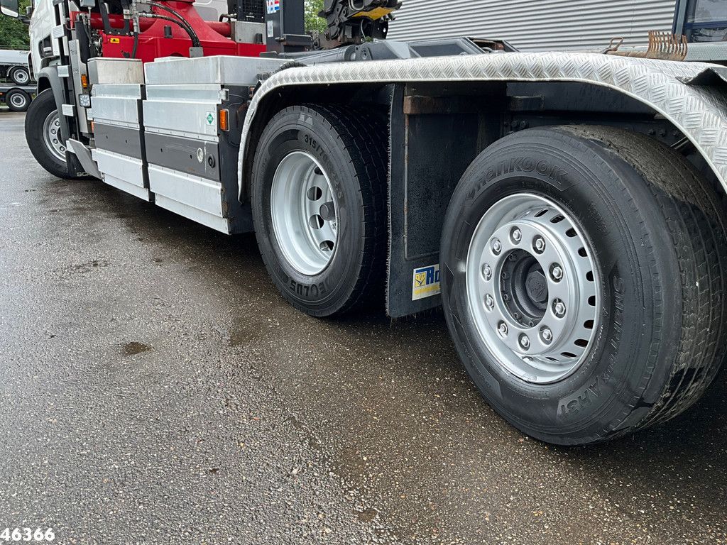 Scania P 340 CNG Euro 6 Palfinger 26 Tonmeter laadkraan Just 255.592 km!
