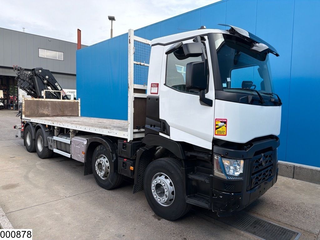 Renault C 430 8x4, EURO 6, Hiab, PTO