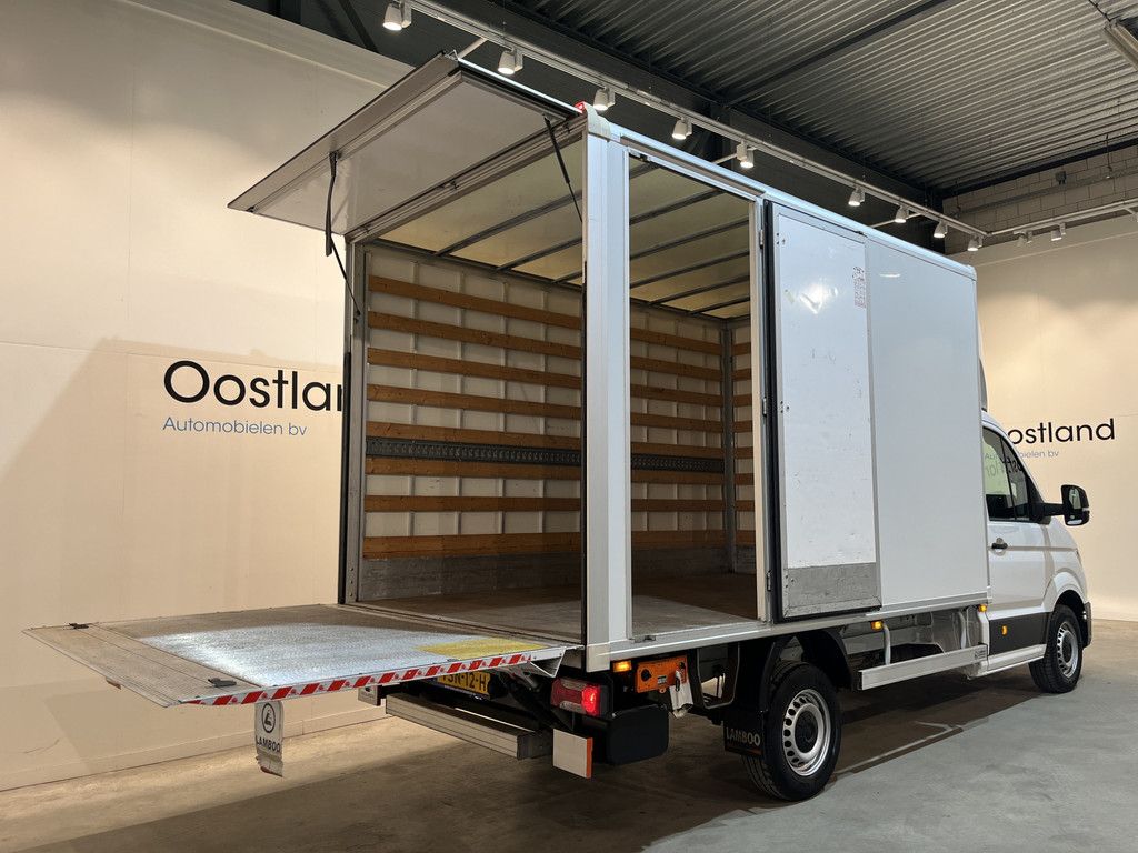 Volkswagen Crafter 35 2.0 TDI L3 140 PK Bakwagen / Dhollandia Laadklep / Meubelbak / Euro 6 / Airco / Cruise Control / CarPlay / Navigatie / 3-Zits / 85.000 KM !!