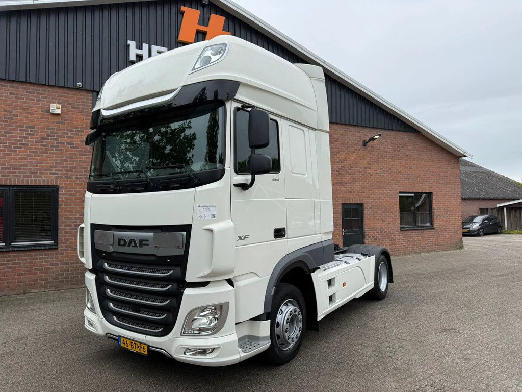 DAF XF 480 SSC Super Space 2x tank LED PTO-Prep 220.944KM!! ACC