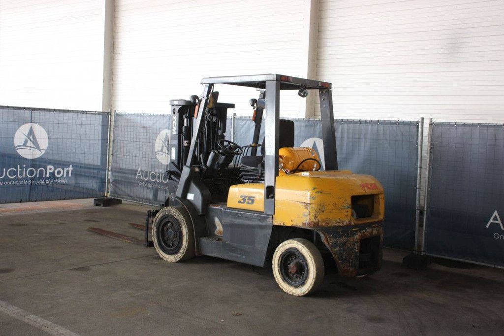 Forklift TCM FG35T9 LPG 4000kg 4.35m 2012