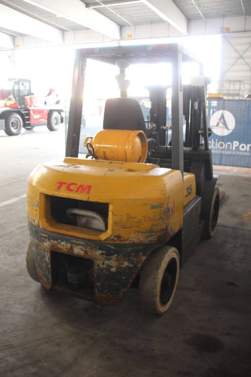Forklift TCM FG35T9 LPG 4000kg 4.35m 2012