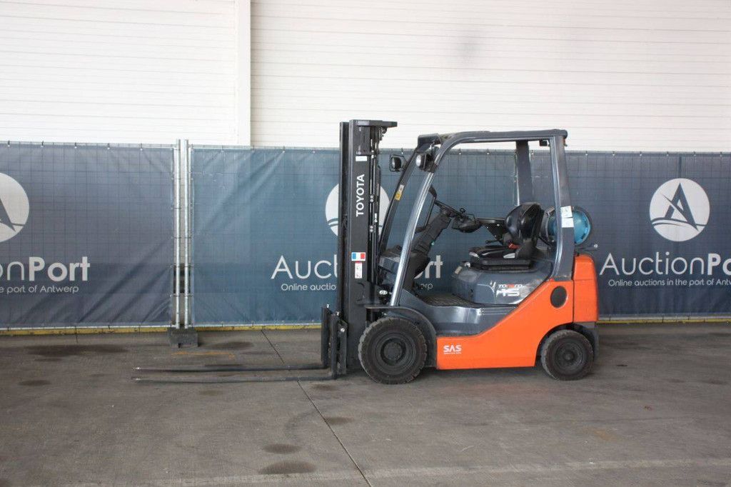 Heftruck Toyota 02-8FGF15 LPG 1500kg 4.7m 2017