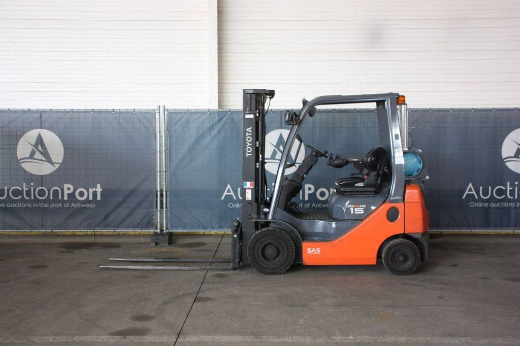 Heftruck Toyota 02-8FGF15 LPG 1500kg 4.7m 2017