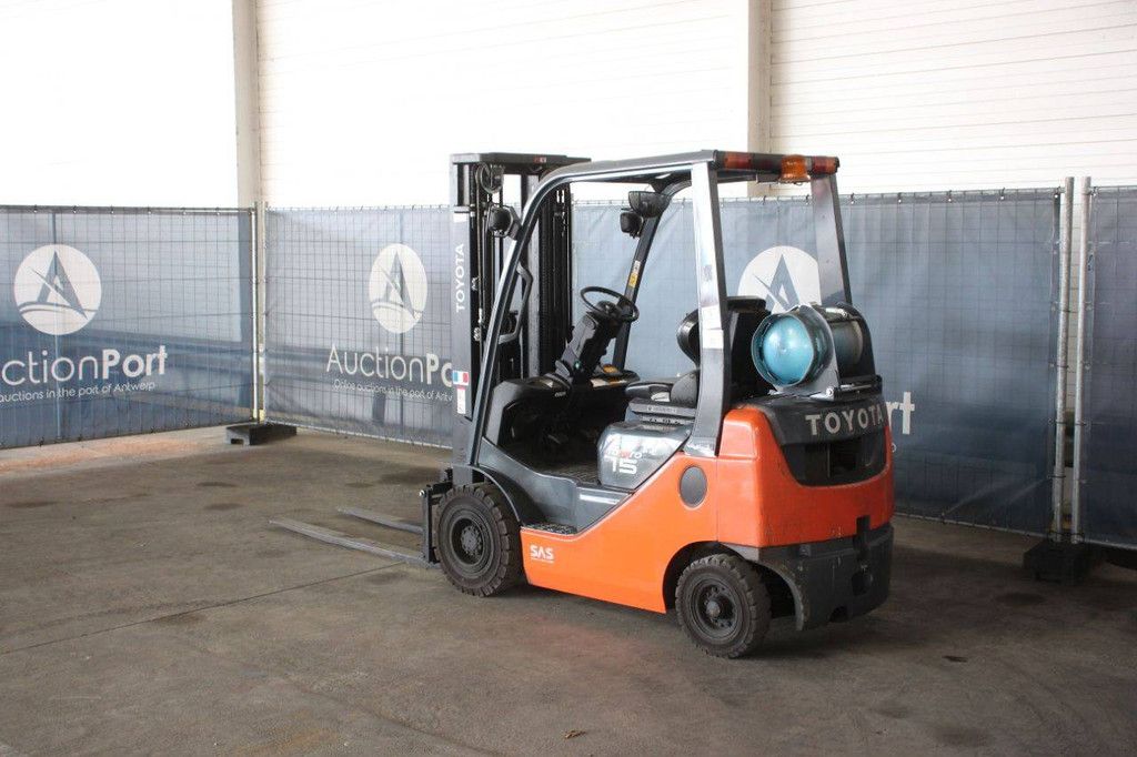 Heftruck Toyota 02-8FGF15 LPG 1500kg 4.7m 2017