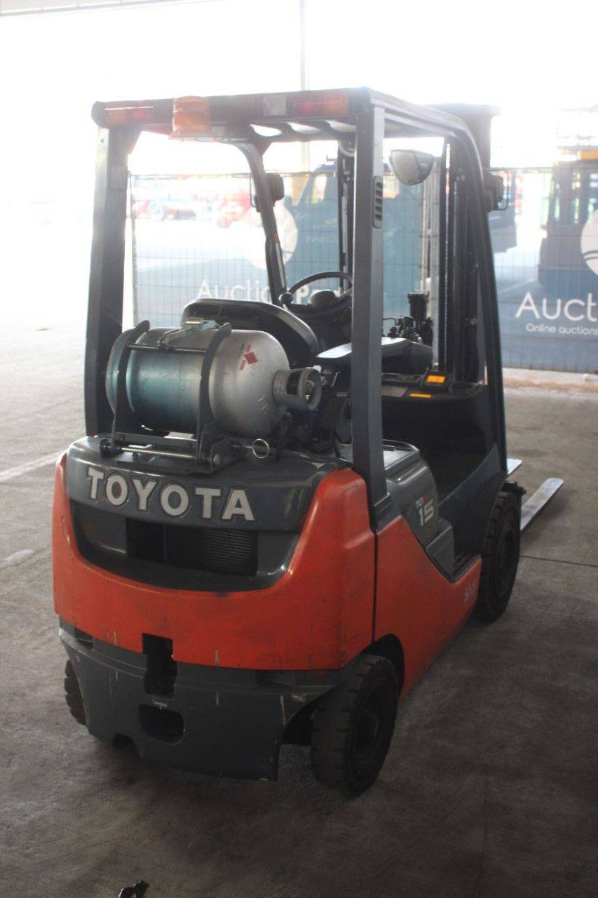Heftruck Toyota 02-8FGF15 LPG 1500kg 4.7m 2017