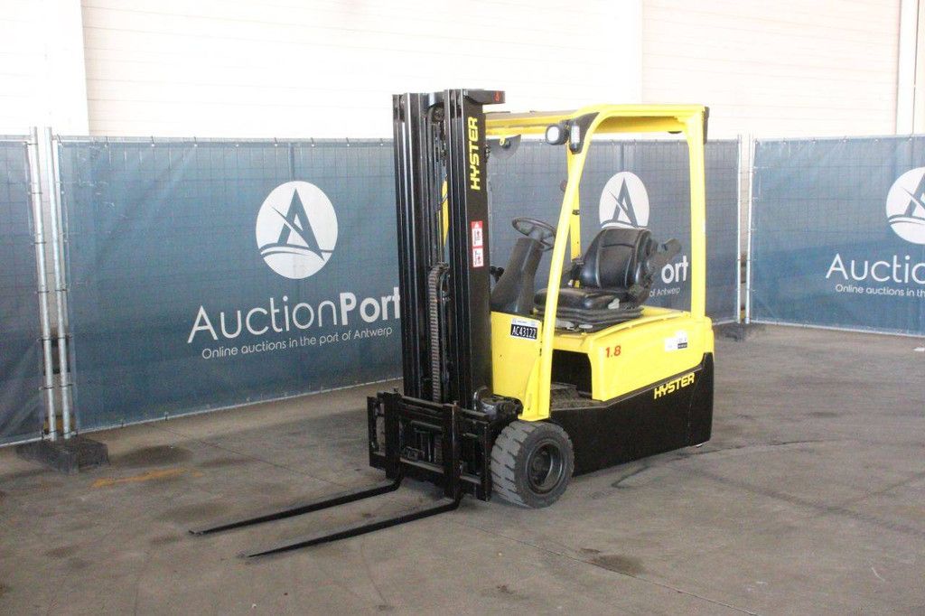 Heftruck Hyster J1.8XNT Elektrisch 1670kg 4.9m 2012