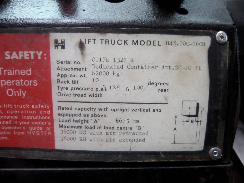 Hyster H48.00 C -16CH
