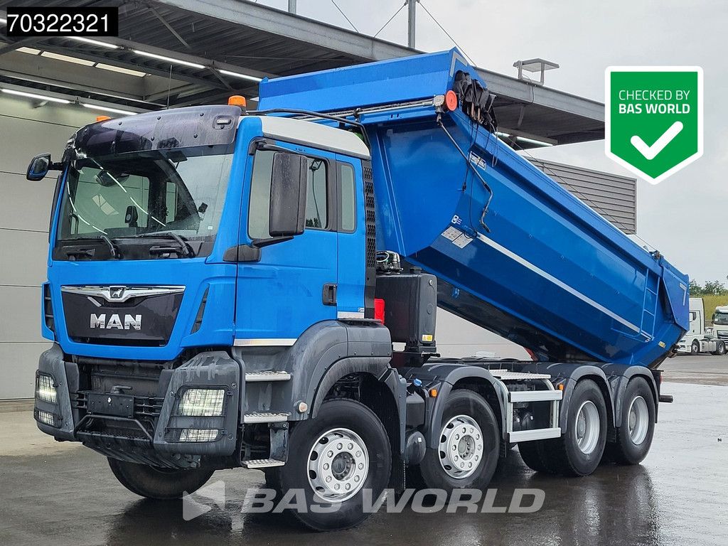 MAN TGS 35.500 8X4 14m3 tipper Big-Axle Retarder Automatic Euro 6