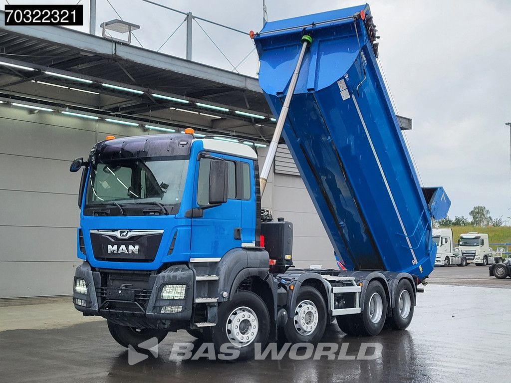MAN TGS 35.500 8X4 14m3 tipper Big-Axle Retarder Automatic Euro 6