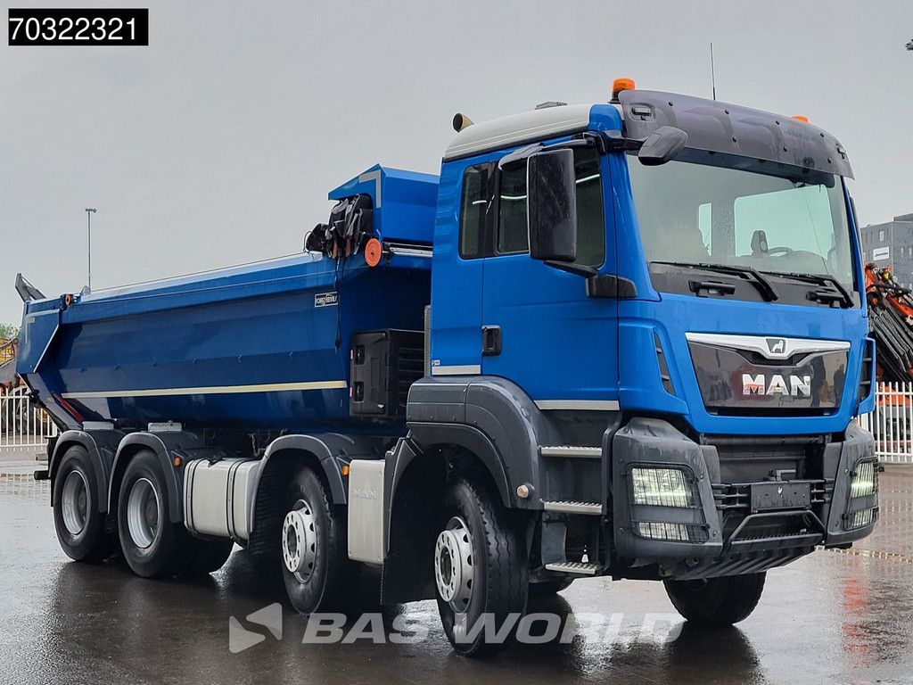 MAN TGS 35.500 8X4 14m3 tipper Big-Axle Retarder Automatic Euro 6