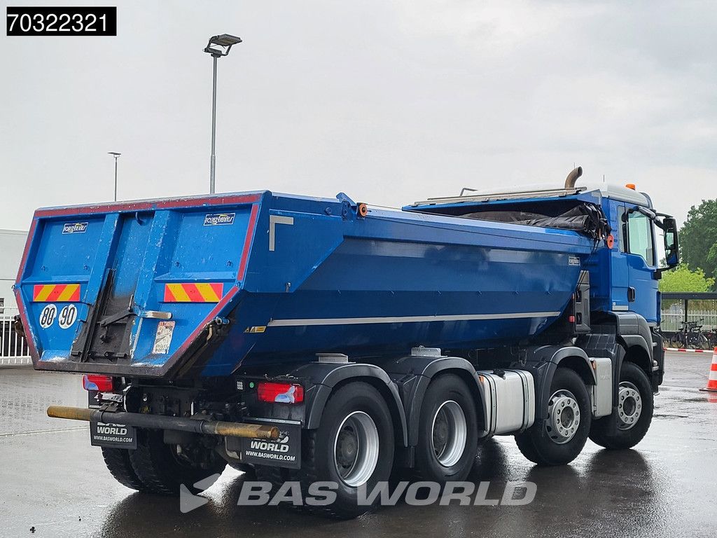 MAN TGS 35.500 8X4 14m3 tipper Big-Axle Retarder Automatic Euro 6