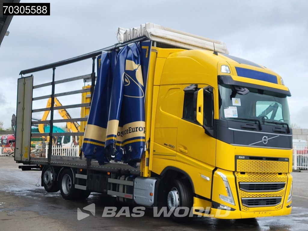 Volvo FH 460 6X2 Curtainsider LNG Engine Sliding roof I-Park cool VEB+ Euro 6