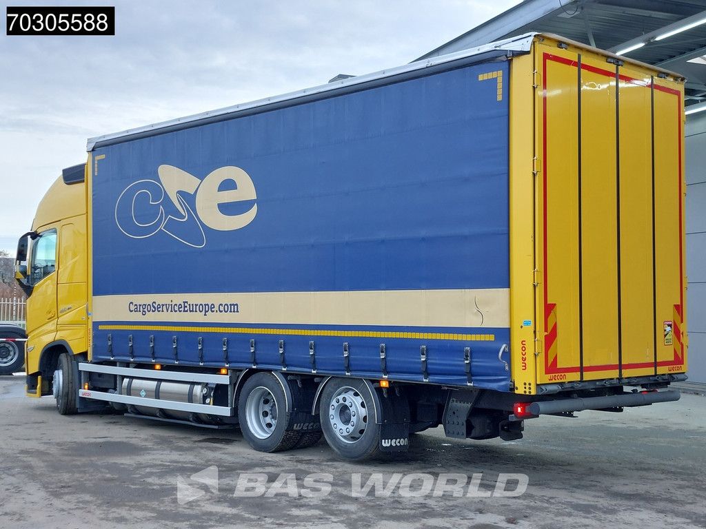 Volvo FH 460 6X2 Curtainsider LNG Engine Sliding roof I-Park cool VEB+ Euro 6