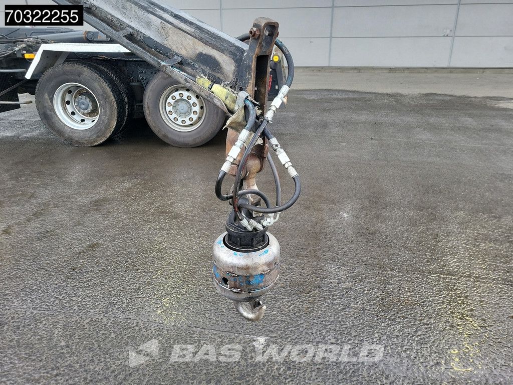 Mercedes Actros 2541 6X2 Jonsered J1142Z80A Crane + 20 tons hooklift Lift-axle Full Air Euro 3