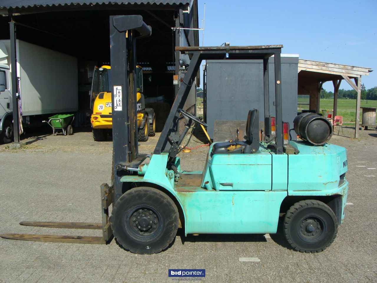Mitsubishi 3 ton, LPG.