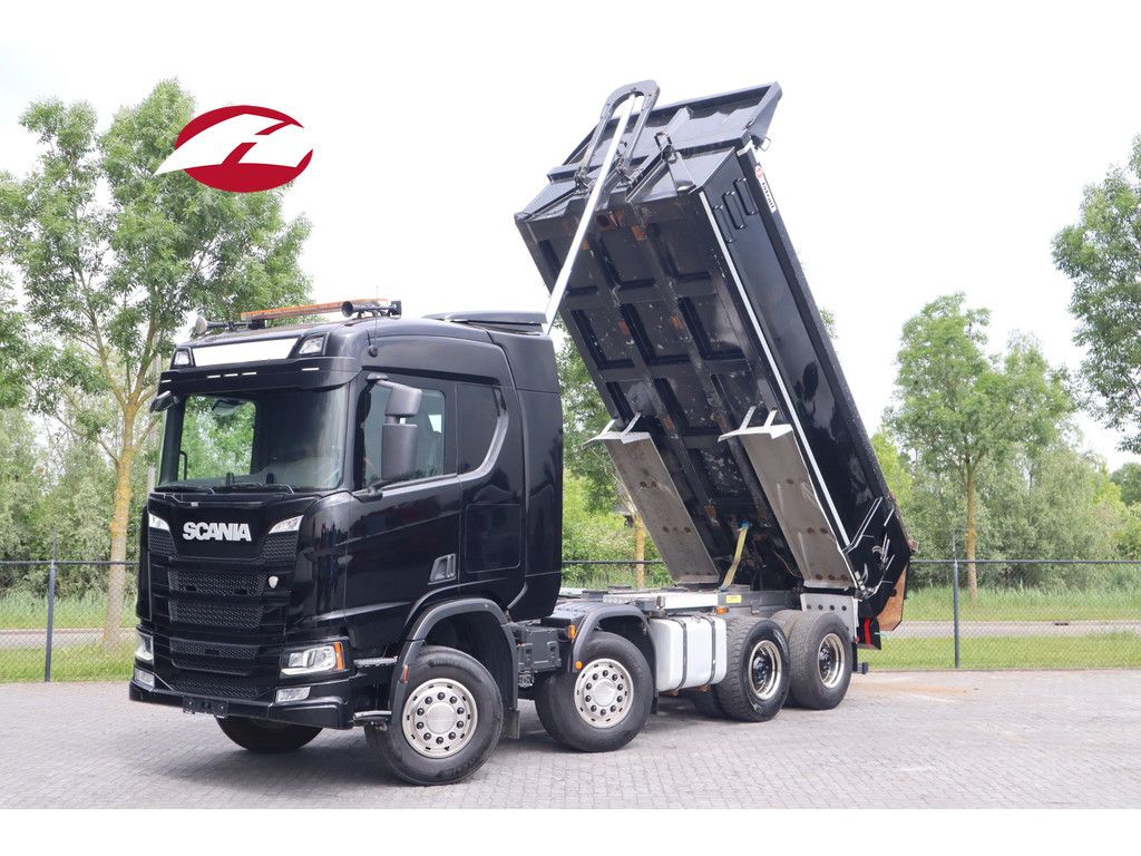 Scania R500 NGS | 8X4 | RETARDER | BIG AXLES | FULL STEEL | EURO 6