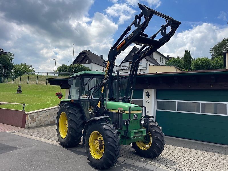 John Deere 2850 A Allradschlepper mit Frontlader aus erster Hand wie 2250 2