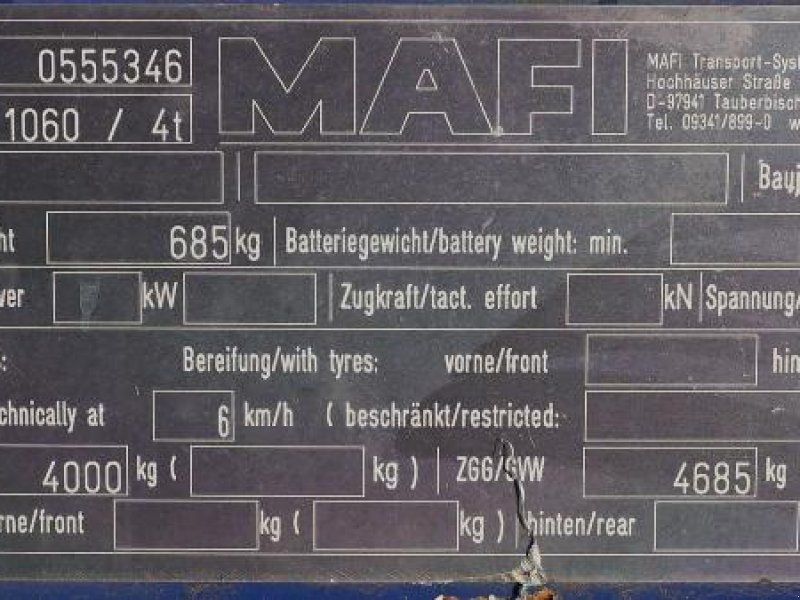 MAFI 1060  4t