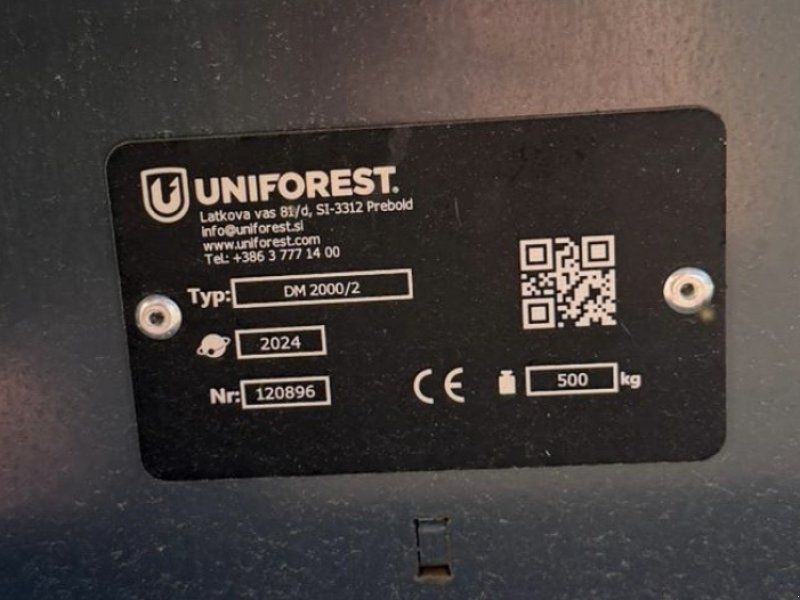 Uniforest Titan 43/20J CD mit 2 m Zuführtisch