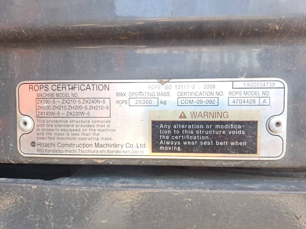 Hitachi ZX170W-5B