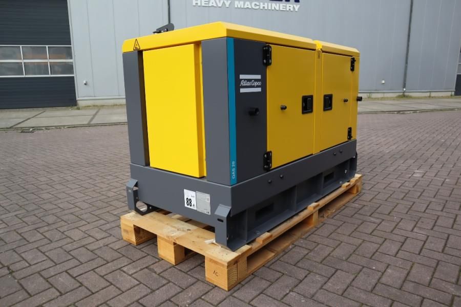 Atlas Copco QAS 20 S5 Valid Inspection, Diesel, 17 kVA, Also A