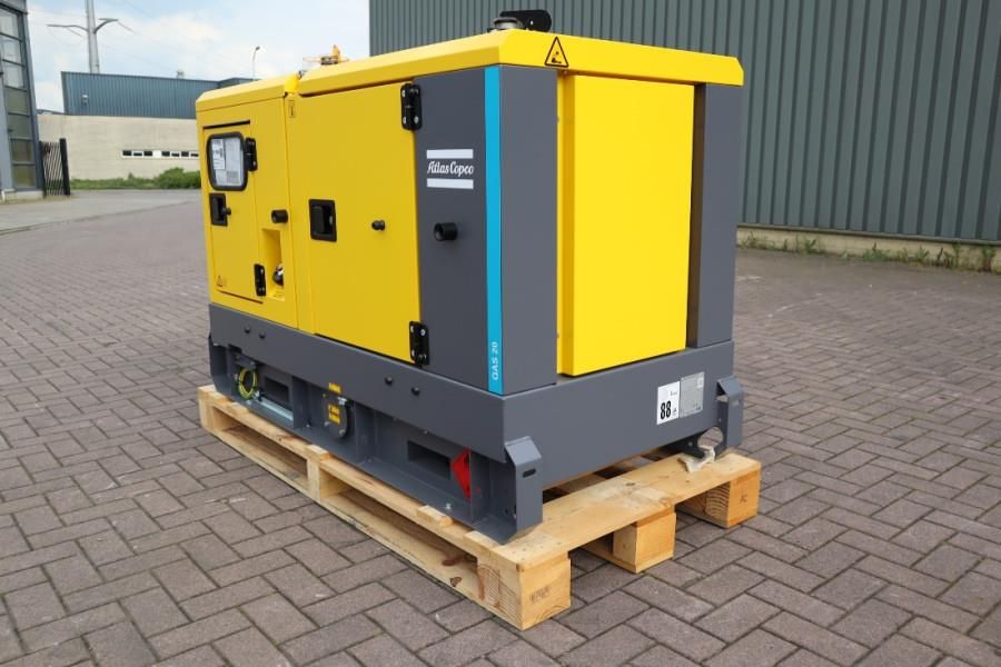 Atlas Copco QAS 20 S5 Valid Inspection, Diesel, 17 kVA, Also A