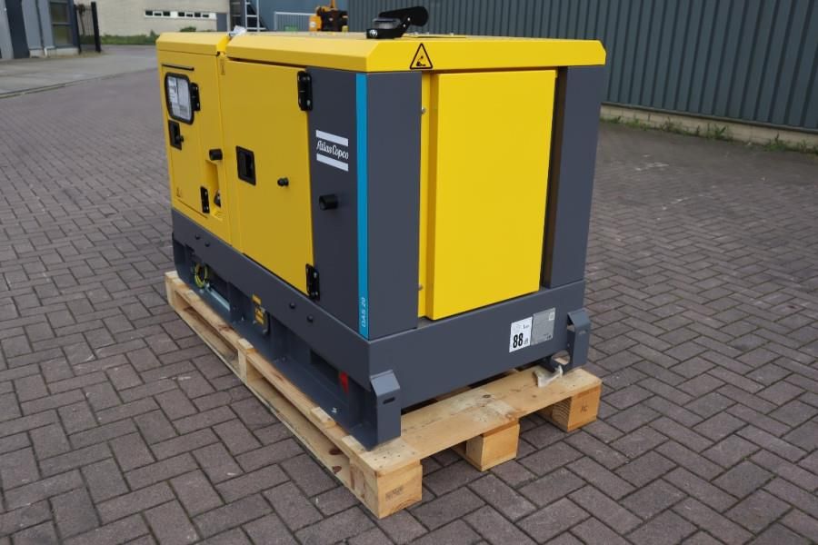 Atlas Copco QAS 20 S5 Valid Inspection, Diesel, 17 kVA, Also A
