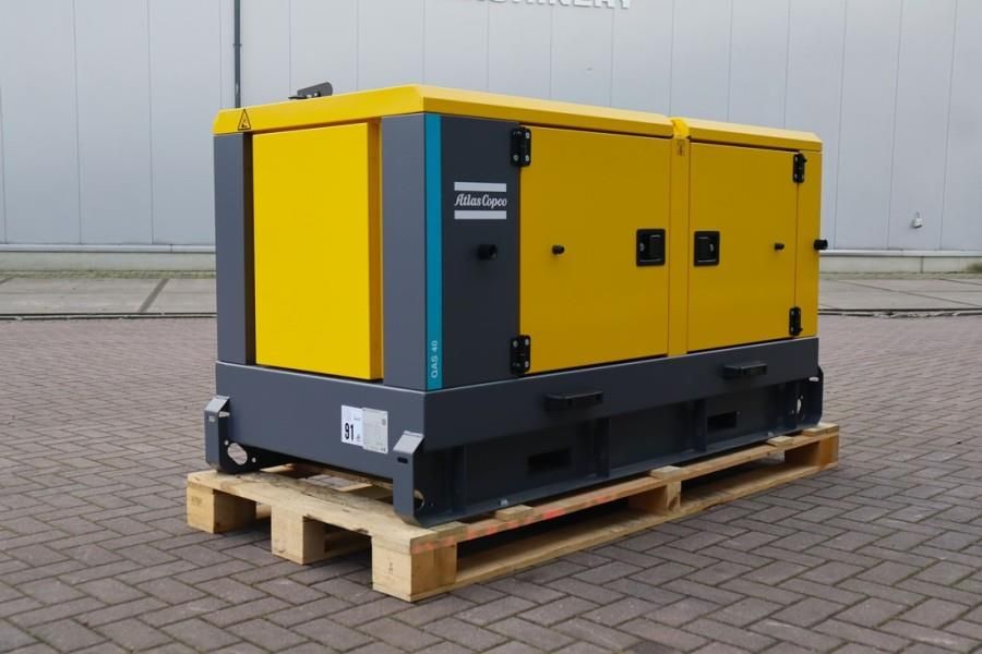 Atlas Copco QAS 40 ST3 Valid inspection, Diesel, 40 kVA