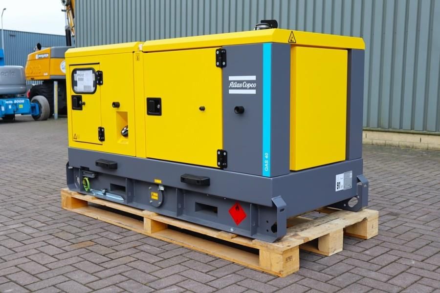 Atlas Copco QAS 40 ST3 Valid inspection, Diesel, 40 kVA
