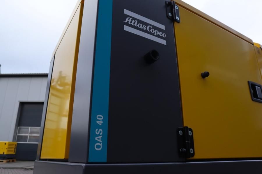 Atlas Copco QAS 40 ST3 Valid inspection, Diesel, 40 kVA