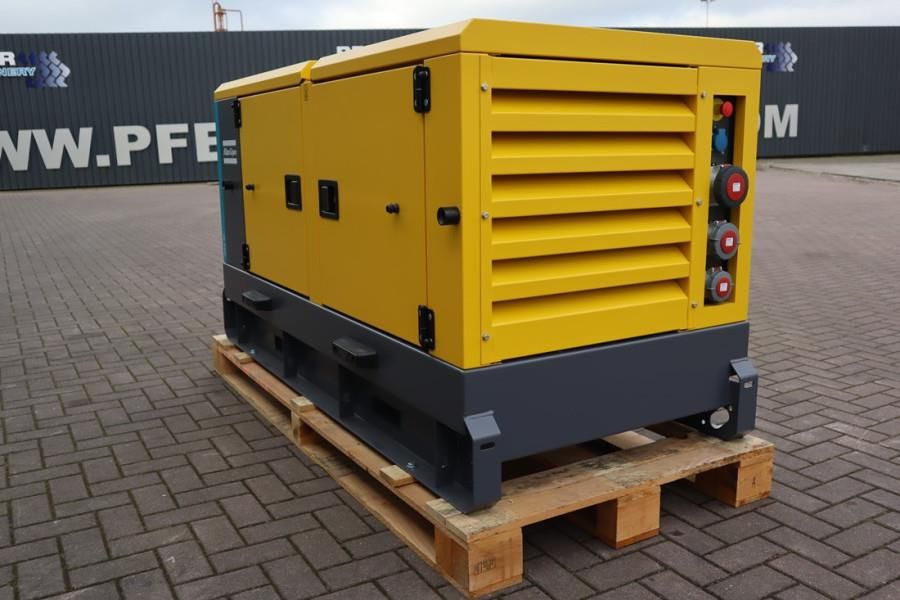 Atlas Copco QAS 40 ST3 Valid inspection, Diesel, 40 kVA