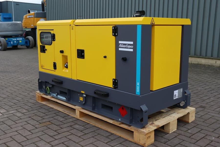 Atlas Copco QAS 40 ST3 Valid inspection, Diesel, 40 kVA