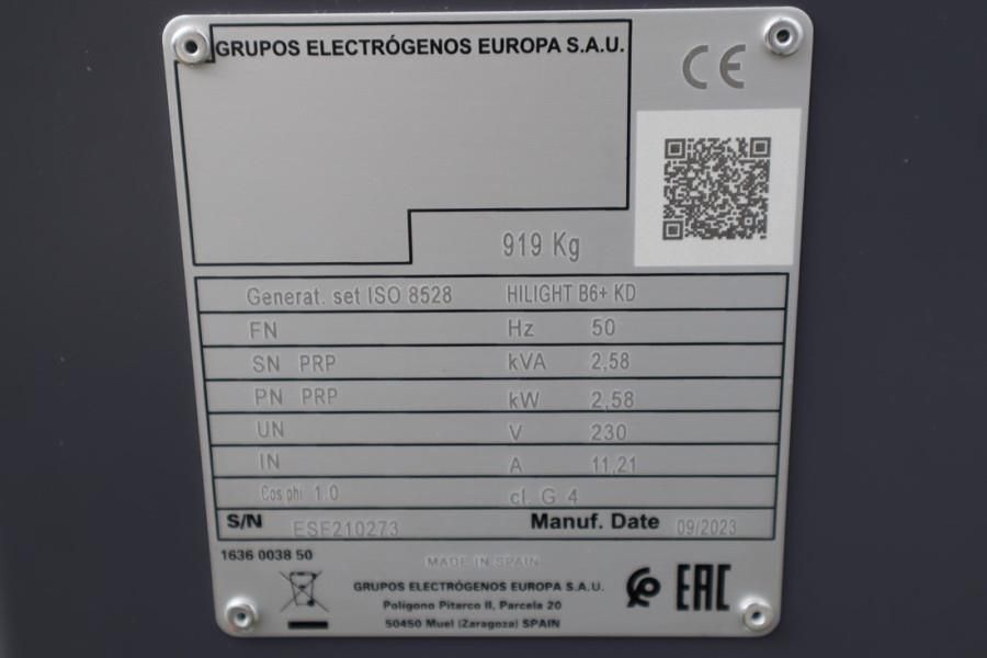 Atlas Copco Hilight B6+ KD Valid inspection, Max Boom Height 8
