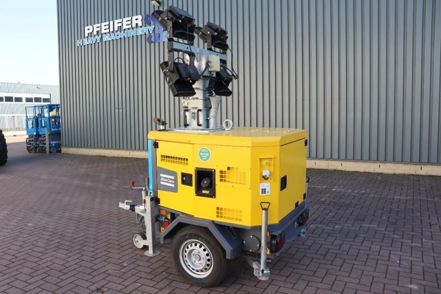 Atlas Copco HiLight H5+ SV2 Valid inspection, Max Boom Height