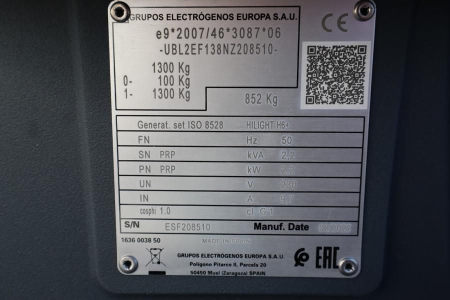 Atlas Copco Hilight H6+ Valid inspection, Max Boom Height 8m,