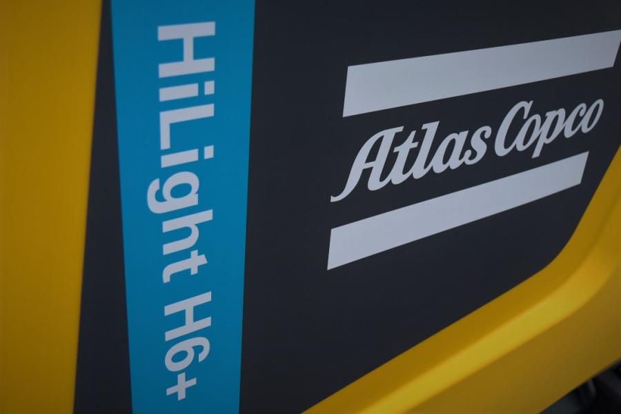 Atlas Copco Hilight H6+ Valid inspection, Max Boom Height 8m,