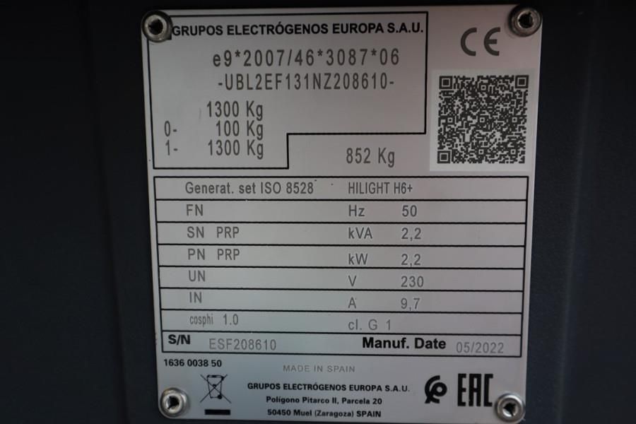 Atlas Copco Hilight H6+ Valid inspection, Max Boom Height 8m,